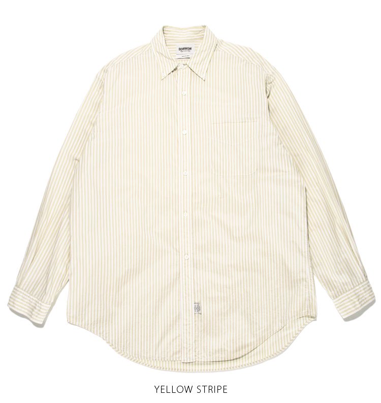 HIGH COUNT B.D. STRIPE SHIRT（ハイカウントボタンダウンストライプ