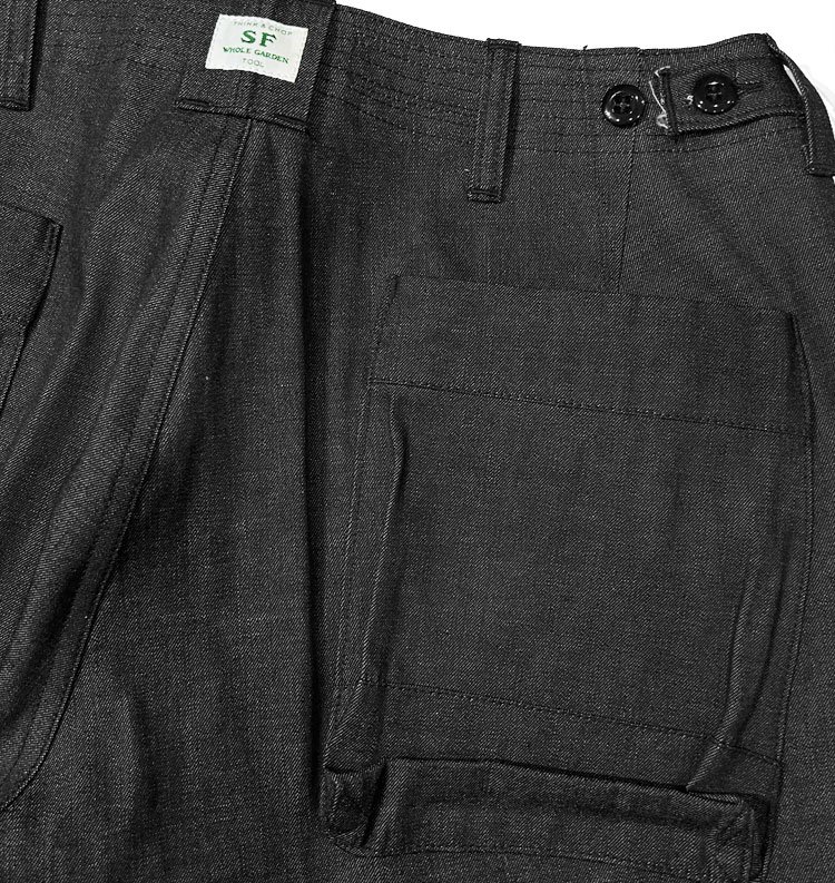 Overgrown Fatigue Pants ”11oz  Denim”（オーバーグローンファティーグパンツ”11オンスデニム”）／SASSAFRAS（ササフラス） - インディゴ 富山市 正規取扱店 通販