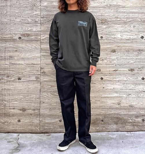 SD Heavyweight Box Logo Long Sleeve T - STANDARD CALIFORNIA