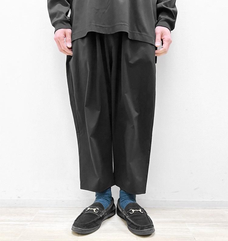 日本最級 White Mountaineering テーパードサルエルパンツ パンツ