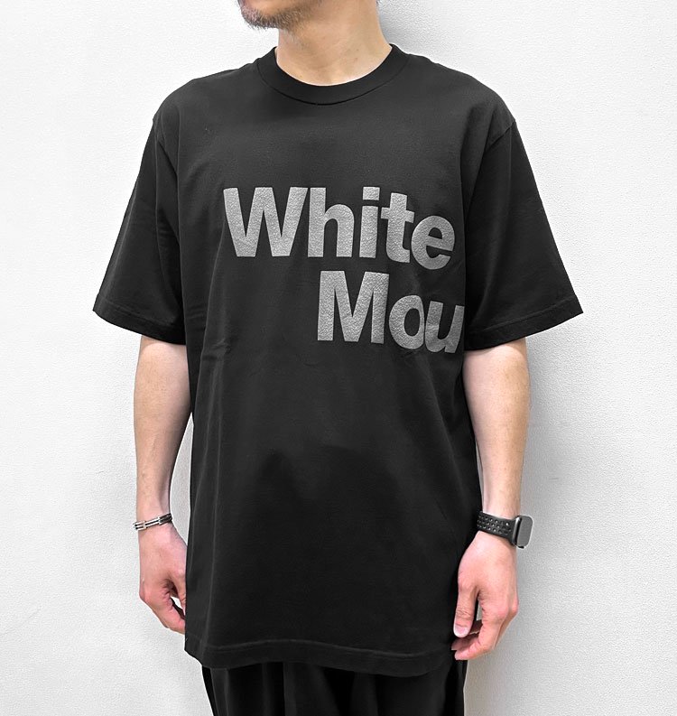 LEATHER-LIKE PRINT T-SHIRT（レザーライクプリントTシャツ） - White