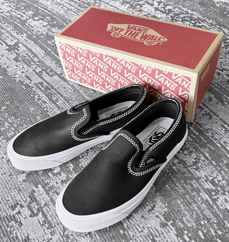 WM×VANS 'CLASSIC SLIP-ON 98 DX' - VANS（ヴァンズ） - インディゴ