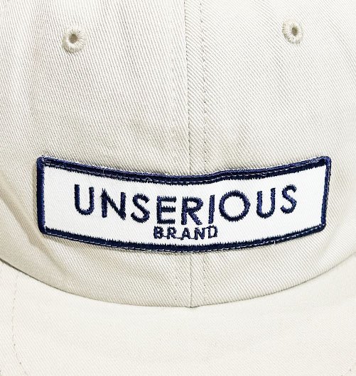 UNSERIOUS Twill Cap（アンシリアスツイルキャップ） - STANDARD