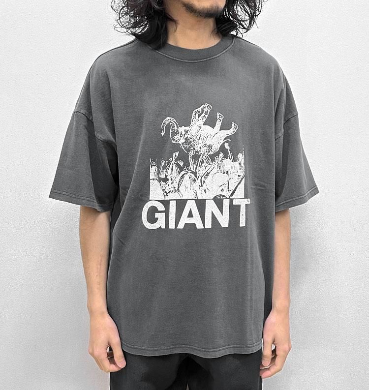 HARD SP加工20/-天竺BIGサイズT(GIANT) - REMI RELIEF（レミレリーフ） - インディゴ 富山市  聖林公司正規取扱店（取扱ブランド：ハリウッドランチマーケット・ササフラス・クレッタルムーセン・