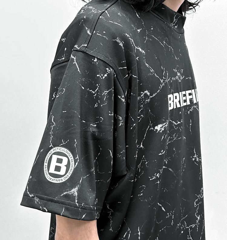 BRIEFING タイダイハイネックリラックスフィットシャツ BRIEFING GOLF - MENS TIE DYE HIGH NECK RELAXED FIT | メンズ