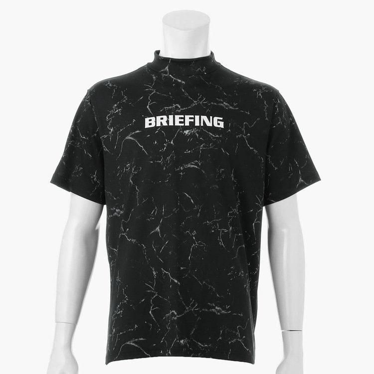 BRIEFING タイダイハイネックリラックスフィットシャツ MENS TIE DYE HIGH NECK RELAXED FIT（メンズタイダイハイネック