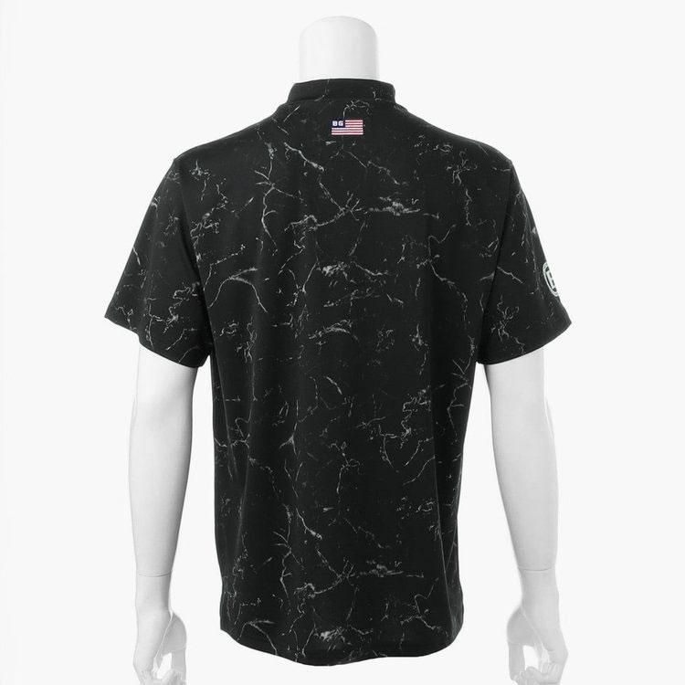 BRIEFING タイダイハイネックリラックスフィットシャツ MENS TIE DYE HIGH NECK RELAXED FIT（メンズタイダイハイネック