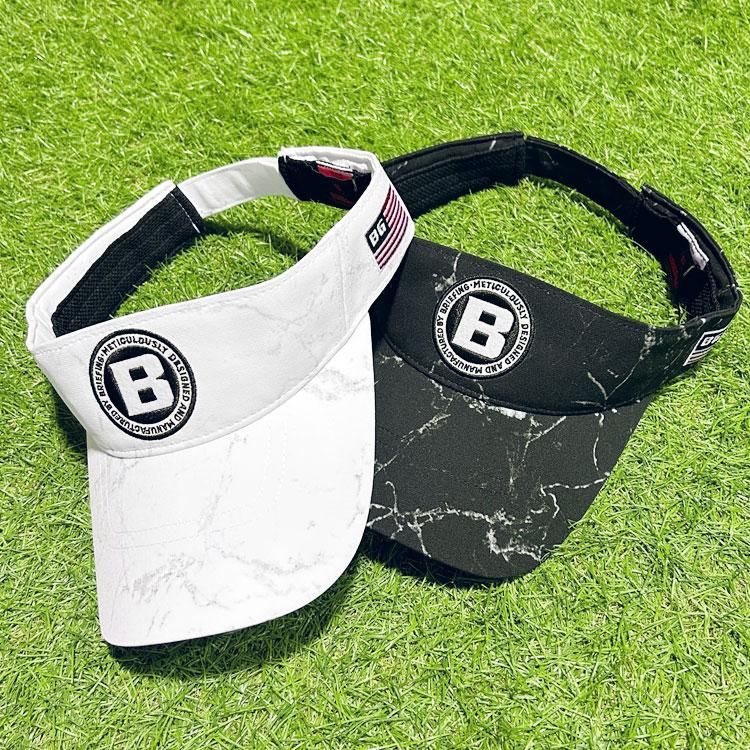 ブリーフィング BRIEFING MENS TIE DYE VISOR ホワイト