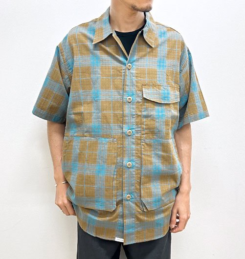 Digs Crew Half 1/2 ”Dobby Tartan Check”（ディグスクルーハーフ1/2