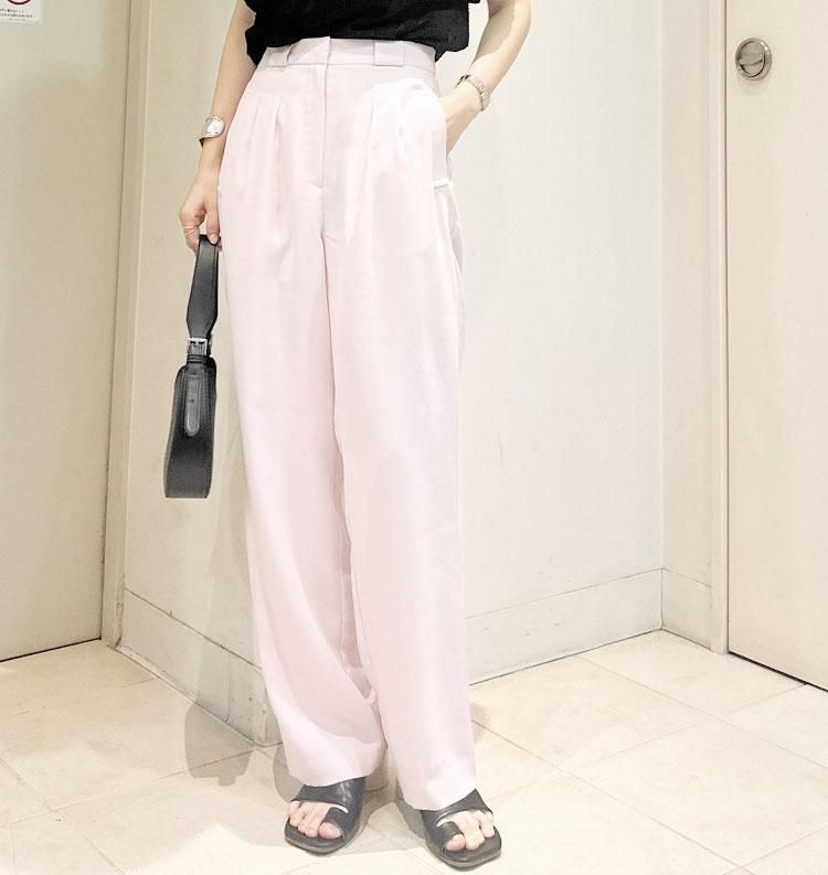 Highwaist Tuck Trousers（ハイウエストタックトラウザース