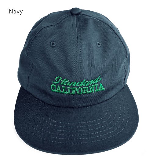 大人気新品 STANDARD CALIFORNIA ロゴパッチツイルキャップ 帽子 