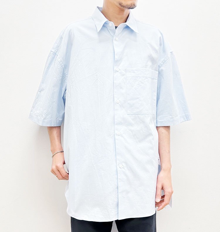 JEAN 【WIDE】 REGULAR COLLAR S/S SHIRTS（ジーンワイドレギュラー