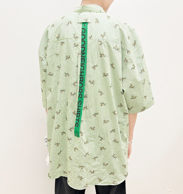 JOHN.F 【WIDE】 REGULAR COLLAR S/S SHIRTS（ジョンエフワイド