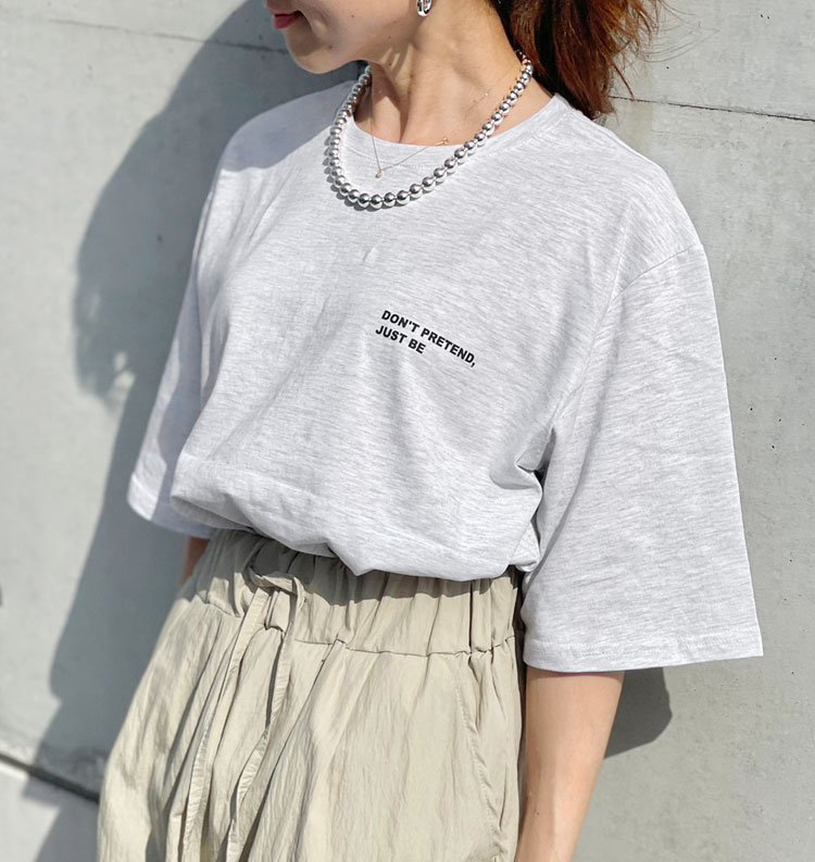 Loose Logo Tee（ルーズロゴティー） - AgAwd（アガウド