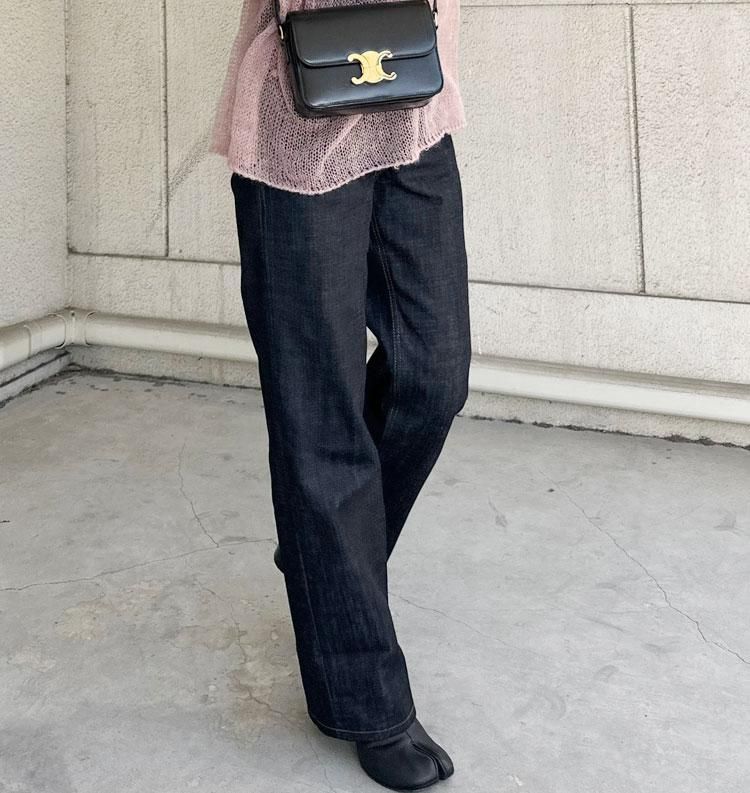 COMOLI - 4687【美品】コモリ ストレートデニム コットン XS