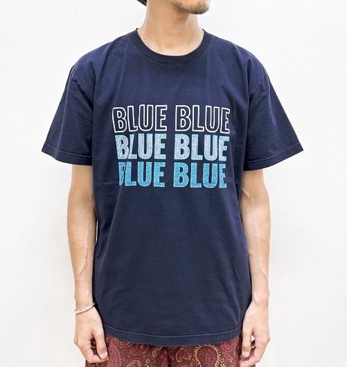 トリプル BLUE BLUE ショートスリーブ Tシャツ - BLUE BLUE（ブルー