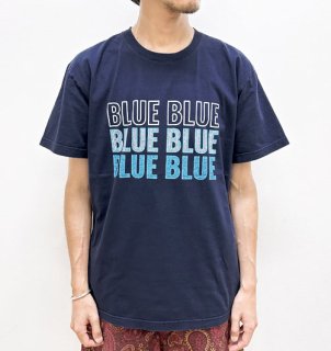 トリプル BLUE BLUE ショートスリーブ Tシャツ／BLUE BLUE（ブルーブルー）