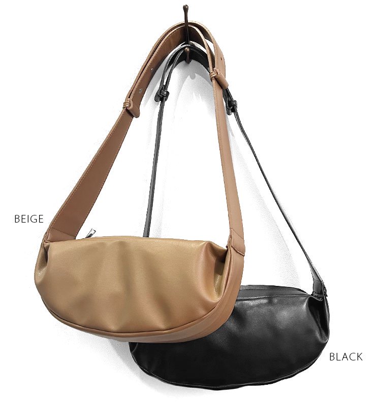 Eco Leather Shoulder Bag（エコレザーショルダーバッグ） - AgAwd
