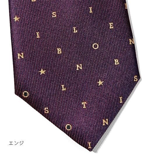 ロゴドットネクタイ - IL BISONTE（イルビゾンテ） - インディゴ