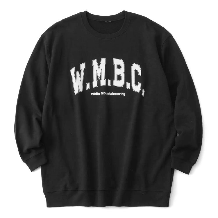 WMBC COLLEGE LOGO SWEATSHIRT - White Mountaineering（ホワイト