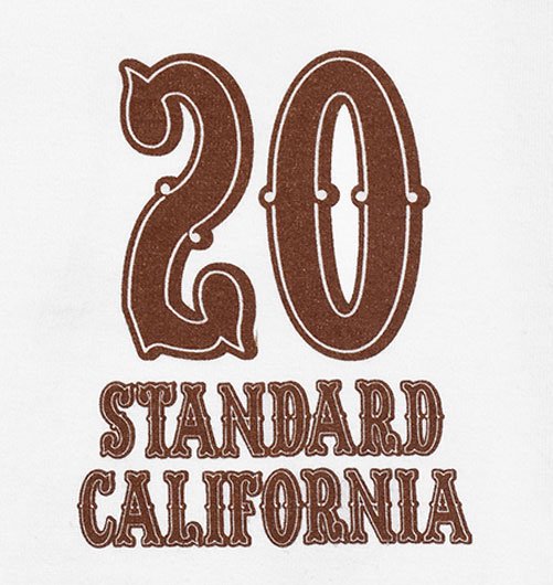 SD 20th Anniversary Logo T - STANDARD CALIFORNIA（スタンダード