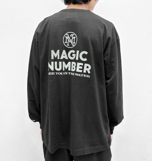 STOCK LOGO US COTTON L/S T-SHIRT（ストックロゴUSコットンロングスリーブTシャツ）／MAGIC NUMBER（マジックナンバー）