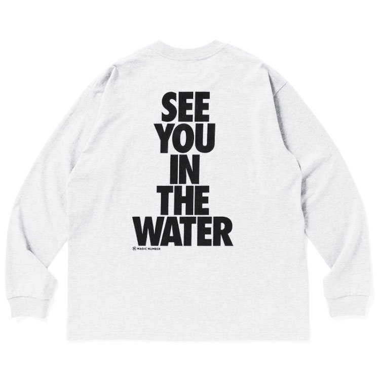 SEE YOU IN THE WATER L/S T-SHIRT（シーユーインザウォーターロングスリーブTシャツ） - MAGIC NUMBER （マジックナンバー） - インディゴ 富山市 聖林公司正規取扱店（取扱ブランド：ハリウッドランチマーケット・ササフラス・クレッタルムーセン・