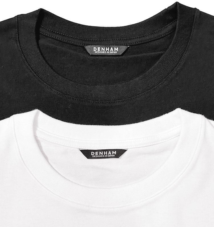 DENHAM デンハム スウェット MOCK NECK TEEブラック - スウェット