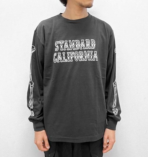 AH × SD Bones Logo Long Sleeve T（アナザーヘブン×SDボーンズロゴロングスリーブティー） - STANDARD  CALIFORNIA（スタンダードカリフォルニア） - インディゴ 富山市 ...