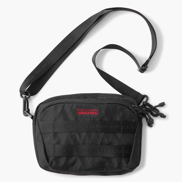 WM x BRIEFING 'X-PAC SHOULDER BAG' - White Mountaineering（ホワイトマウンテニアリング） -  インディゴ 富山市 聖林公司正規取扱店（取扱ブランド：ハリウッドランチマーケット・ササフラス・クレッタルムーセン・