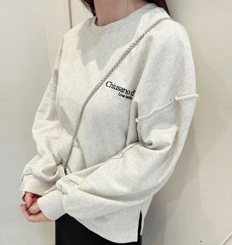 Embroidery Logo Sweat（エンブロイダリーロゴスウェット） - AgAwd