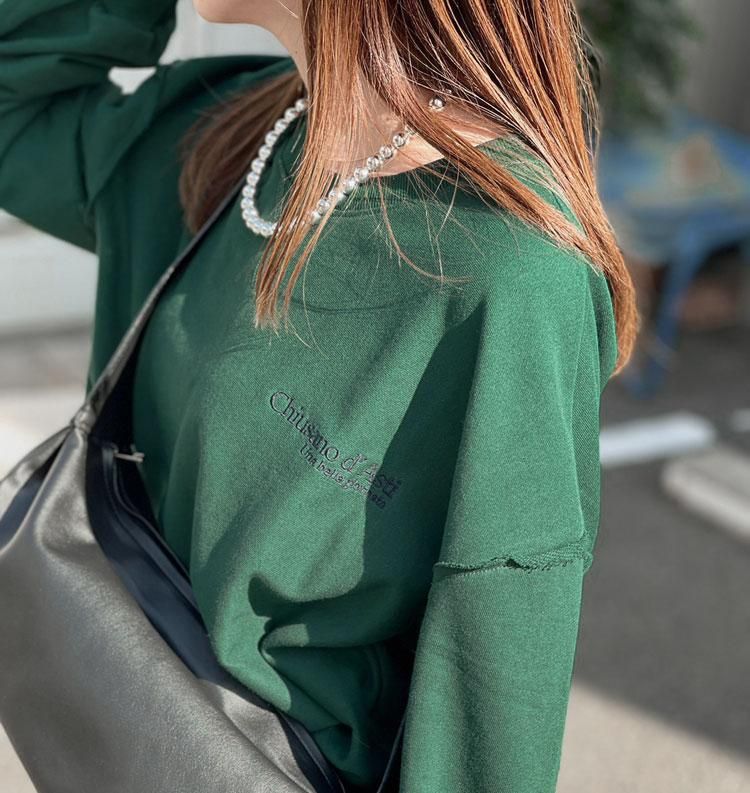 Embroidery Logo Sweat（エンブロイダリーロゴスウェット） - AgAwd