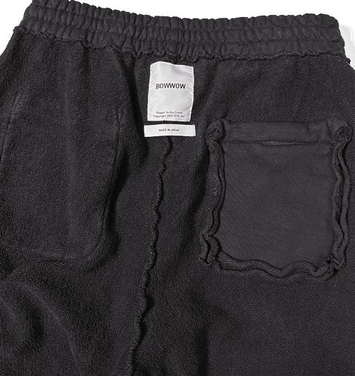 ZIP DAMAGED SWEAT PANTS（ジップダメージスウェットパンツ） - BOW 