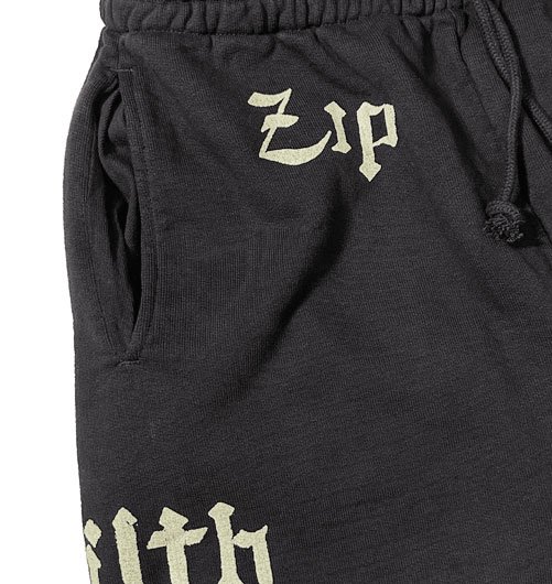 ZIP DAMAGED SWEAT PANTS（ジップダメージスウェットパンツ） - BOW 