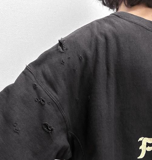 BOWWOWダメージスエット bowwow 24ss バウワウ 即完売品 ダメージスウェット - メルカリ