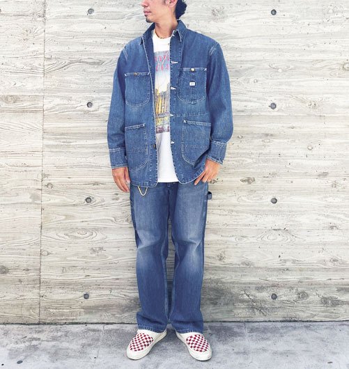 Lee × SD Coverall Jacket Vintage Wash - STANDARD CALIFORNIA 