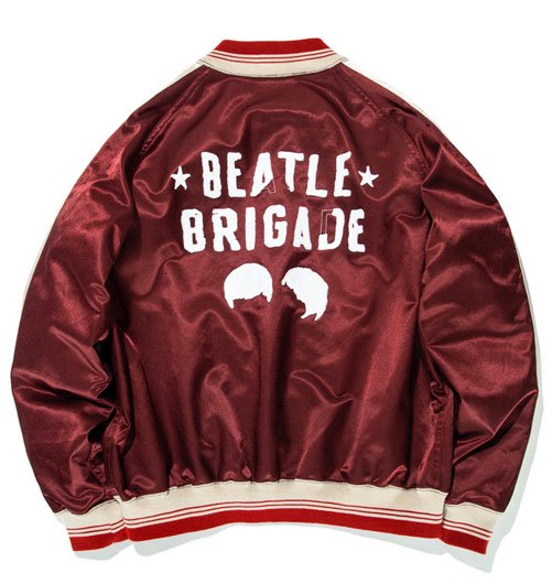 BEATLE MANIA SATIN SPORTS JACKET（ビートルマニアサテンスポーツジャケット） - BOW WOW（バウワウ） -  インディゴ 富山市 聖林公司正規取扱店（取扱ブランド：ハリウッドランチマーケット・ササフラス・クレッタルムーセン・