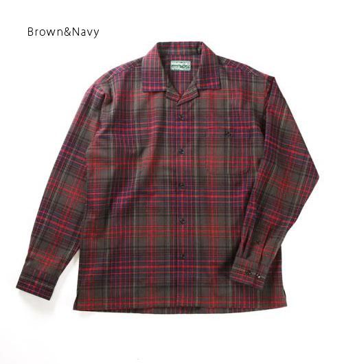 新品未使用 BROWN by 2-tacs オープンカラー シャツ M Open collar（オープンカラー） - BROWN by 2-tacs