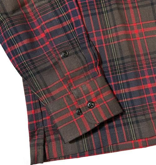 Open collar（オープンカラー） - BROWN by 2-tacs（ブラウン