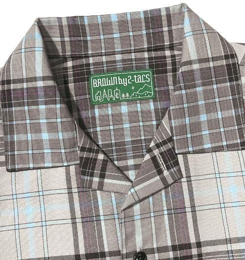 Open collar（オープンカラー） - BROWN by 2-tacs（ブラウン