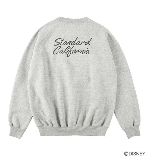 DISNEY × SD 88/12 California Crew Sweat - STANDARD CALIFORNIA