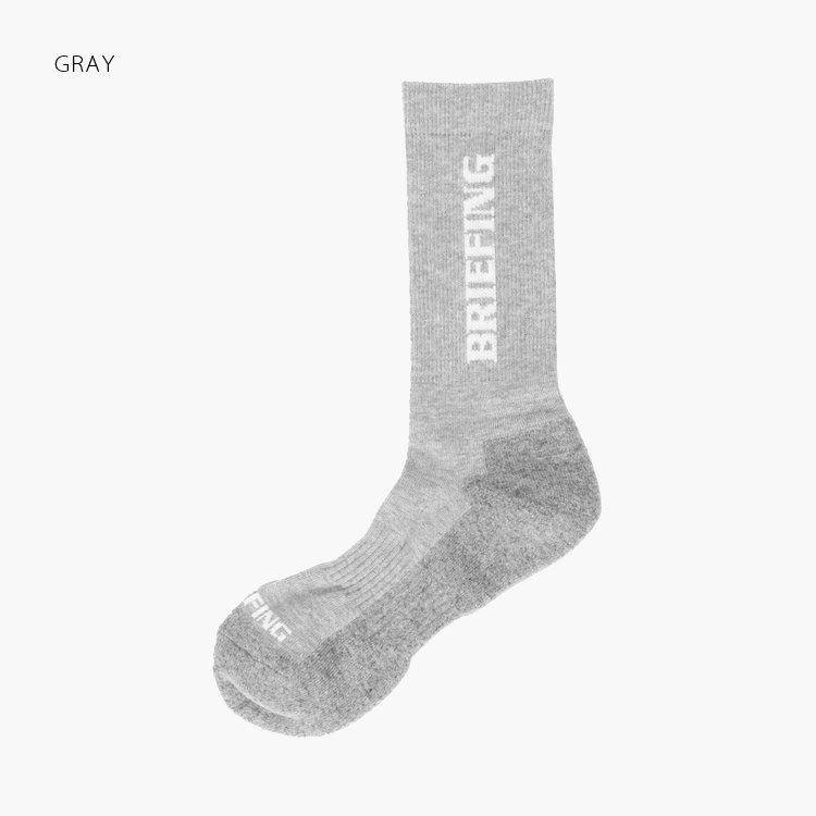 MENS WOOL BASIC SOCKS（メンズウールベーシックソックス） - BRIEFING