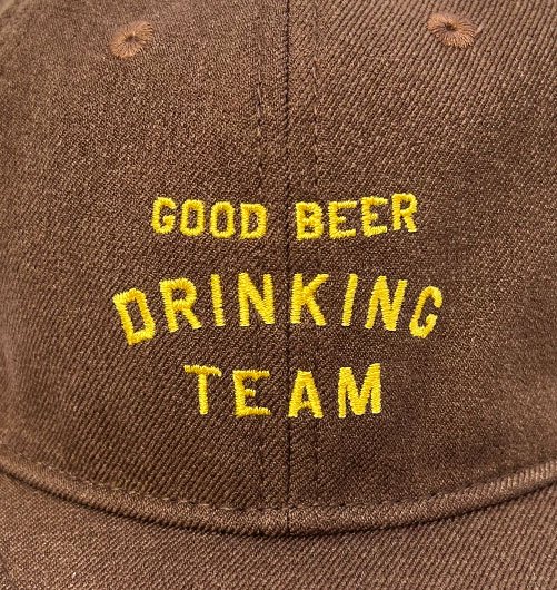 GOOD BEER DRINKING TEAM CAP '23 Designed by Shuntaro Watanabe