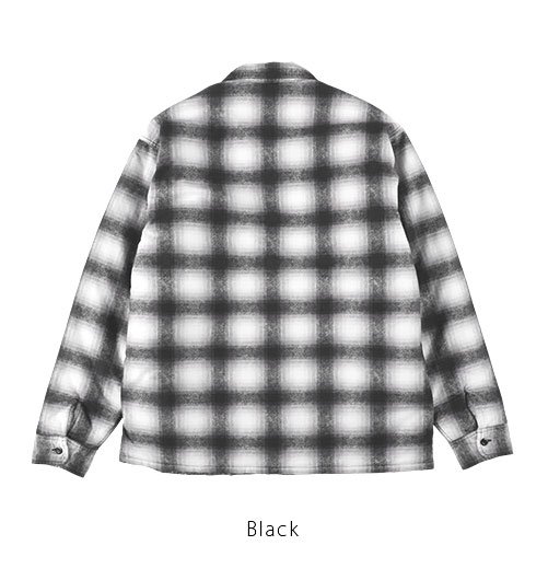 MateSD Quilted Print Flannel Check Shirt