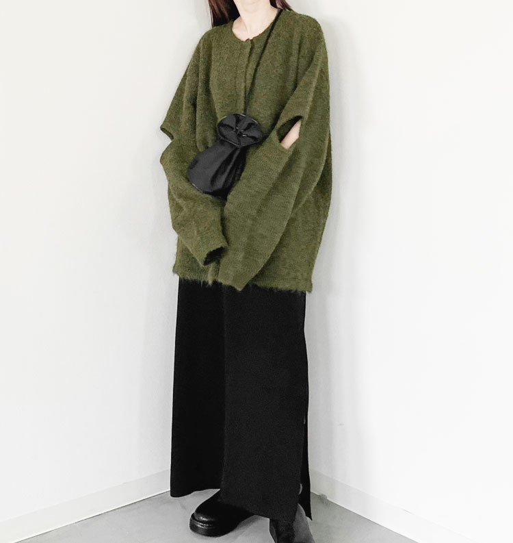 Slit Knit Cardigan（スリットニットカーディガン） - AgAwd（アガウド ...