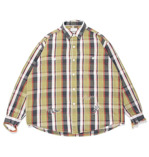 REPAIR AGEING FLANNEL SHIRTS（リペアエイジングフランネルシャツ