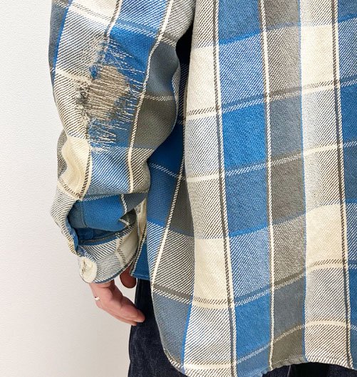 REPAIR AGEING FLANNEL SHIRTS（リペアエイジングフランネルシャツ） - BOW WOW（バウワウ） - インディゴ 富山市  聖林公司正規取扱店（取扱ブランド：ハリウッドランチマーケット・ササフラス・クレッタルムーセン・