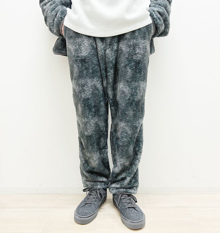 ABSTRACT PATTERN FLEECE PANTS（アブストラクトパターンフリース