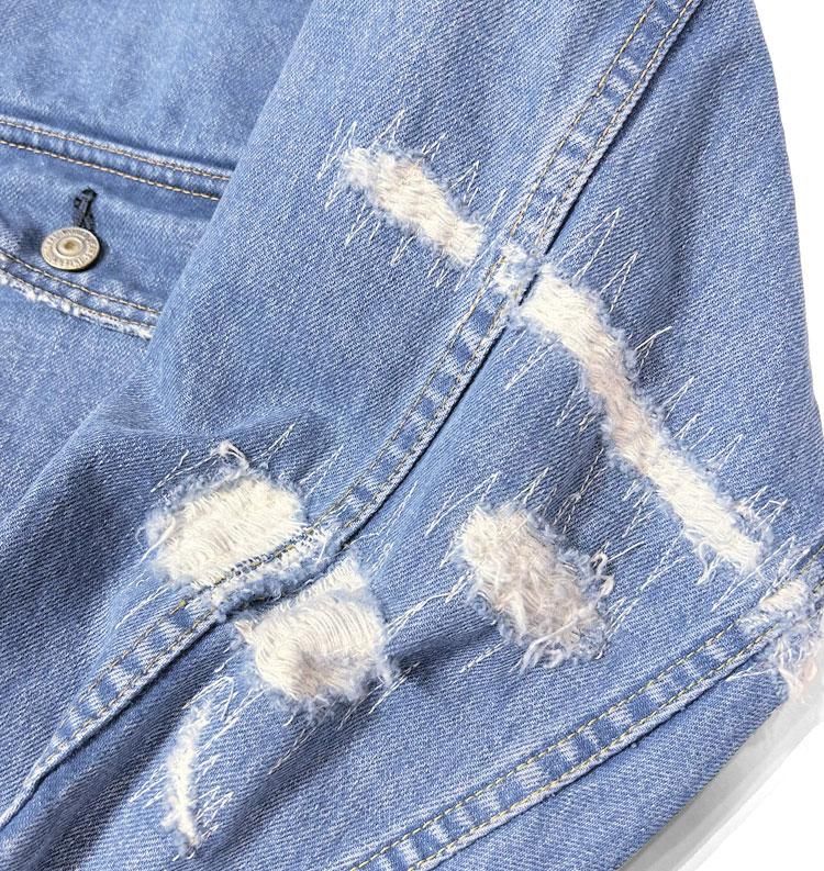 14OZ DENIM 1st JKT(リペア) - REMI RELIEF(レミレリーフ 14OZ DENIM 1st JKT(リペア) - REMI RELIEF(レミレリーフ