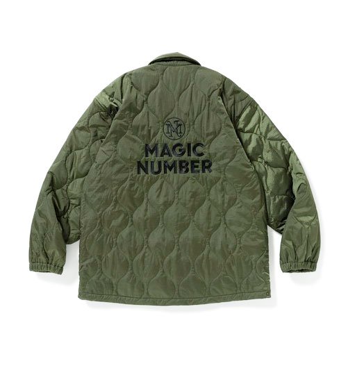 3M THINSULATE QUILTING COACH JACKET - MAGIC NUMBER（マジック